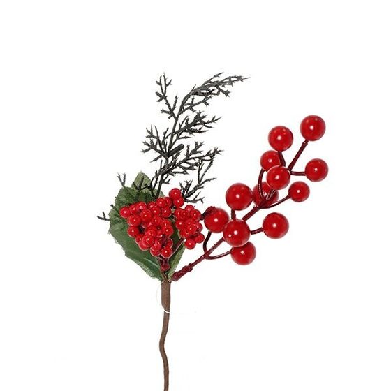 Изделие декоративное &quot;Ветка&quot;, L10 W6 H22 см, 4в.