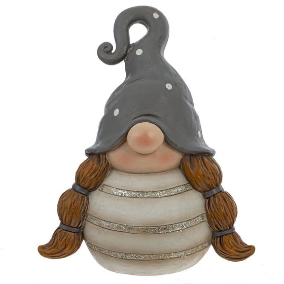 Фигурка декоративная &quot;Гном&quot;, L8 W6 H11 см, 3в.