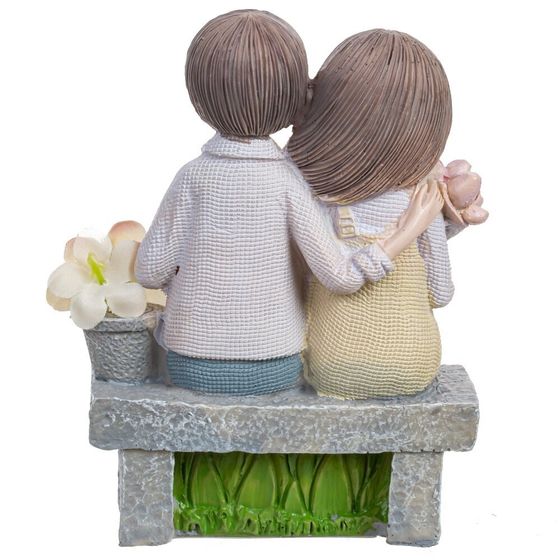 Фигурка декоративная &quot;Пара&quot;, Д8,5 Ш6 В10,5 см