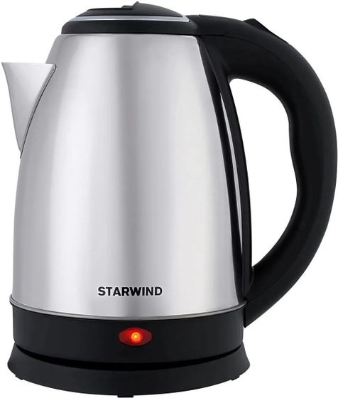 Чайник электрический Starwind SKS1771 1.8л. 1700Вт серебристый