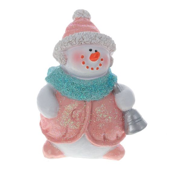Фигурка декоративная &quot;Снеговик&quot;, L5,5 W5,5 H8,5 см, 4в.