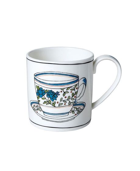 Heritage Bachelor Button Mug