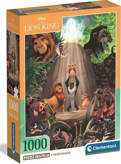 CLE puzzle 1000 Compact The Lion King 39902