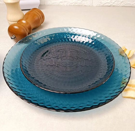 Тарелка обеденная ИДИЛЛИЯ Лондон Топаз 25см