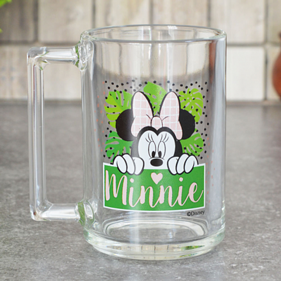 Кружка ФИТНЕС МИККИ И МИННИ ТРОПИКИ 320мл