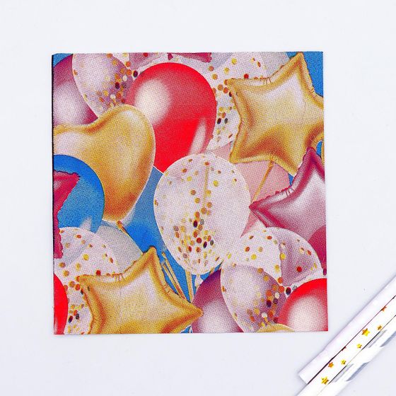 !Салфетки 2 упаковки: «С днём рождения», единорог+Салфетки «Влюбленность», 25х25 см, набор 20 шт.