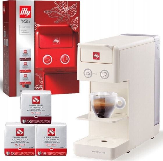 Illy Y3.3 Pełna automatyka Ekspres do kawy na kapsułki