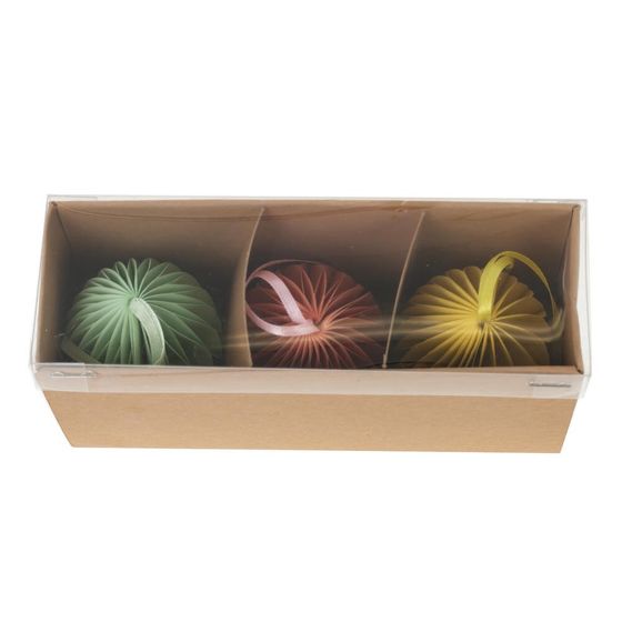 Набор из 3-х изделий декоративных подвесных "Яйцо" (5*7), L16 W5,5 H8 см