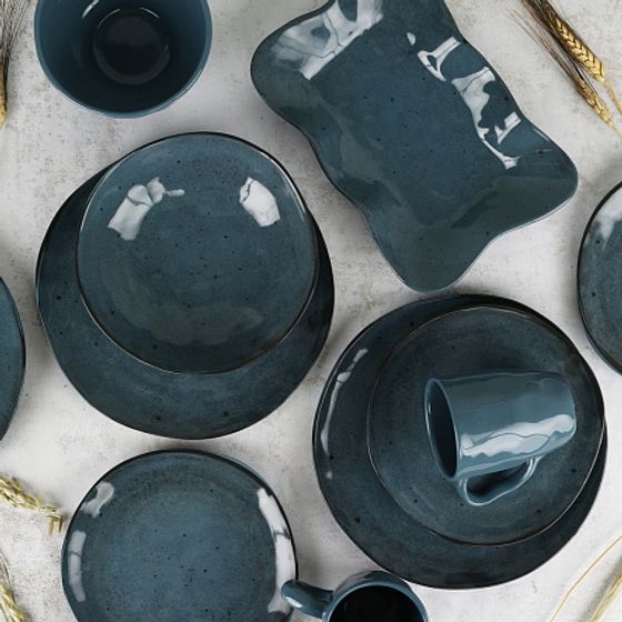 Кружка STONE синий 370мл