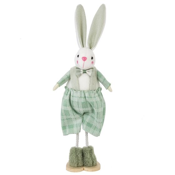Фигурка декоративная &quot;Заяц&quot;, L8,5 W7 H35 см, 2в.