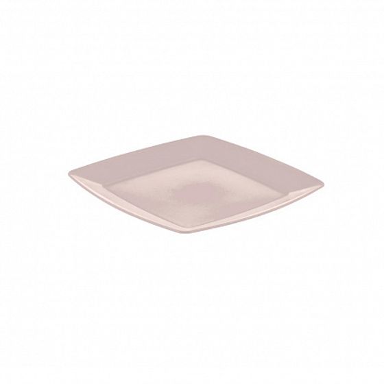 Тарелка десертная SERVICE 20.5см квадратная микс цветов