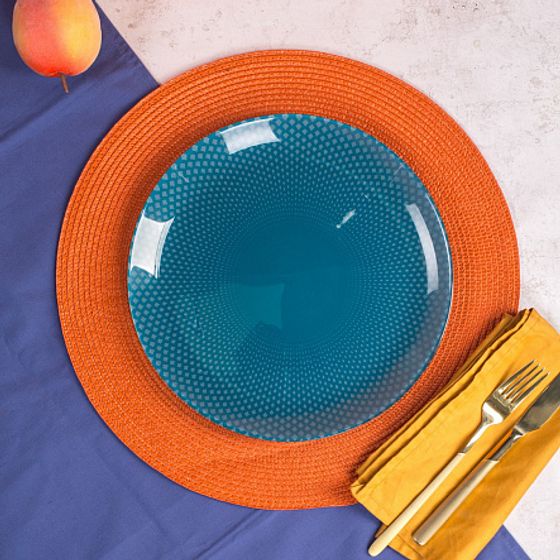 Тарелка обеденная СЕЛЕСТИ ТЮРКУАЗ 26см