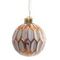 Украшение новогоднее "Шар", L6 W6 H8 см, 4в.