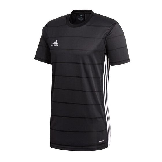 Мужская футболка спортивная черная с логотипом Adidas Campeon 21 M FT6760 T-shirt