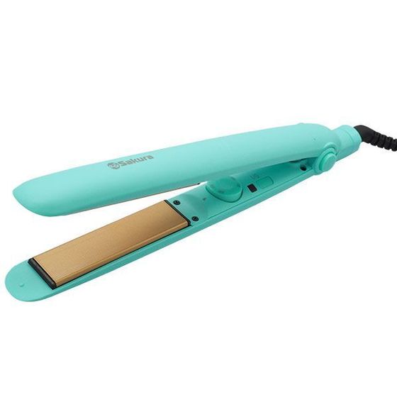 Выпрямитель Sakura SA-4522BG 38Вт бирюзовый макс.темп.210°C
