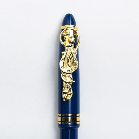 !09 Ручка шариковая (набор 3 штуки ) синий корпус, МИКС