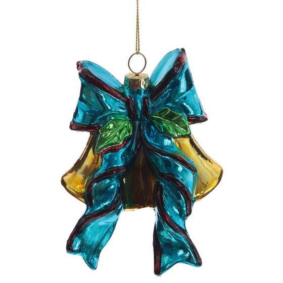 Украшение новогоднее &quot;Колокольчик&quot;, L9 W5,5 H11,5 см, 2в.