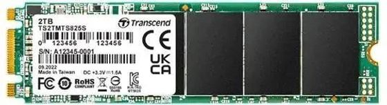 Накопитель SSD 2Tb Transcend SATA M.2 2280 TS2TMTS825S 825S 0.3 DWPD