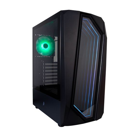 Корпус 1STPlayer INFINITE SPACE IS6 черный без БП MidiTower ATX LED (IS6-BK-1F1)