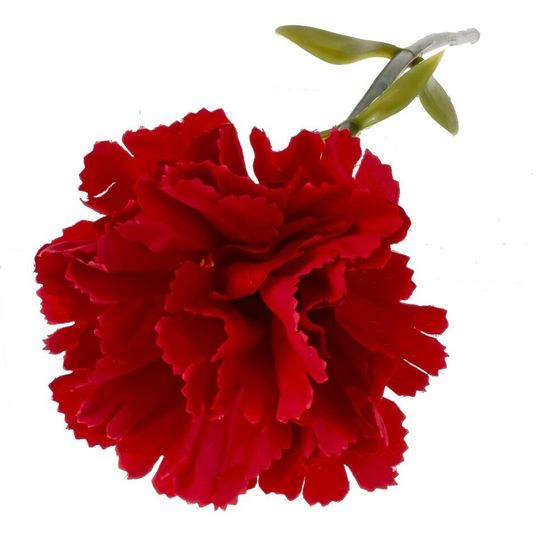 Цветок искусственный &quot;Гвоздика&quot;, L7 W7 H30 см