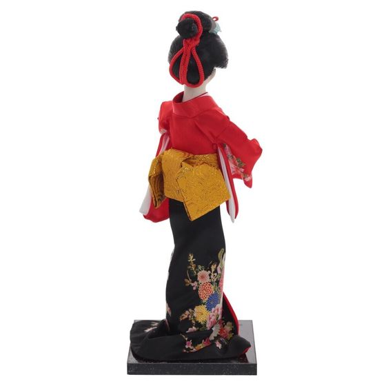 Фигурка декоративная &quot;Гейша&quot;, Д9,5 Ш9,5 В26,5 см