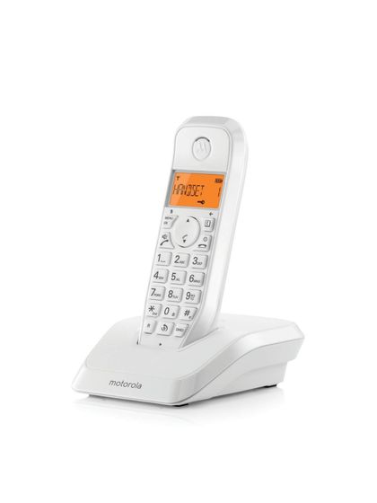 Р/Телефон Dect Motorola S1201 белый