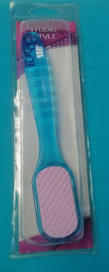 !09 Терка для ног двусторонняя минеральная Beauty style