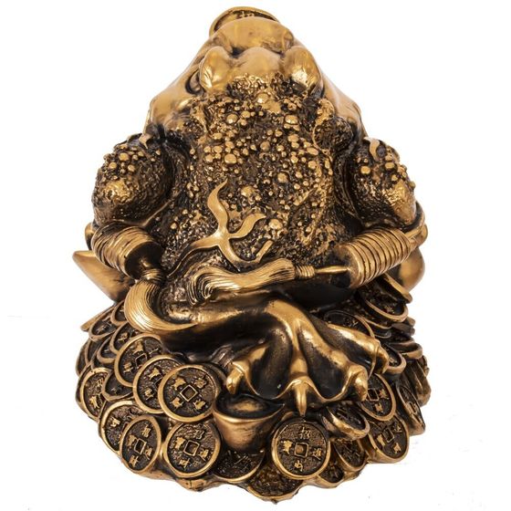 Фигурка декоративная &quot;Лягушка денежная&quot;, L10 W12,5 H10,5 см