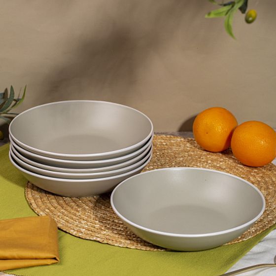 Тарелка суповая SCANDY OLIVE 20.5см