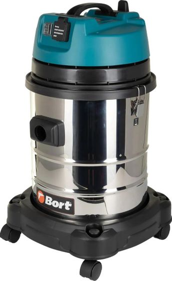 Строительный пылесос Bort BSS-1440-Pro 1400Вт (уборка: сухая/влажная) серый (98297089)