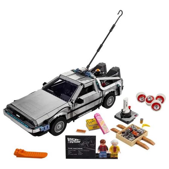 LEGO Icons Back To The Future Time Machine Delorean 10300 строительная игра
