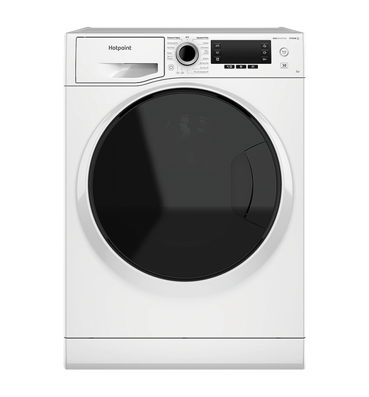 Стиральная машина Hotpoint NSD 7249 D AVE RU белый, 7кг, 1200об/мин