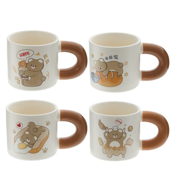 Кружка, L9 W9 H8 см, дизайн микс