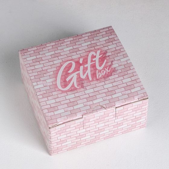 !Коробка‒пенал 2 штуки Gift box, 15 × 15 × 7 см.