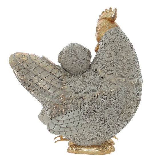 Фигурка декоративная &quot;Курица с цыплятами&quot;, L20 W12 H23 см