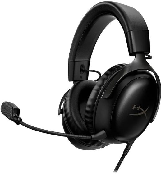 Гарнитура накладные HyperX Cloud III проводные черный (727A8AA)