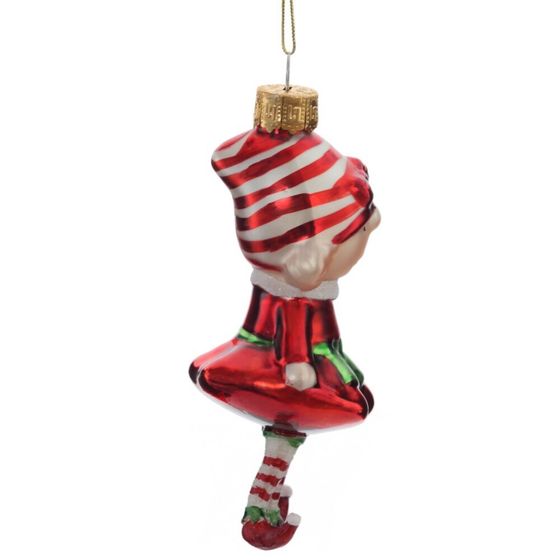 Украшение новогоднее "Эльф", L6 W6 H14 см, 1 штука, дизайн микс