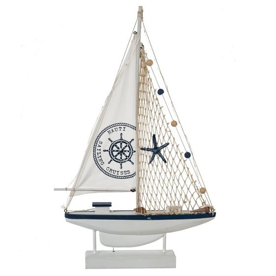 Изделие декоративное &quot;Корабль&quot; (подсветка 2xАА н/п), L35 W6 H54,5 см