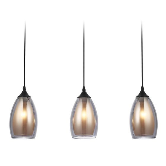 Светильник подвесной Ambrella light, Modern, TR3537, 3хE27, цвет чёрный