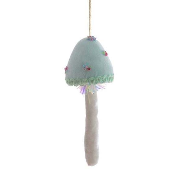 Изделие декоративное подвесное &quot;Гриб&quot;, L5 W5 H14 см, 3в.
