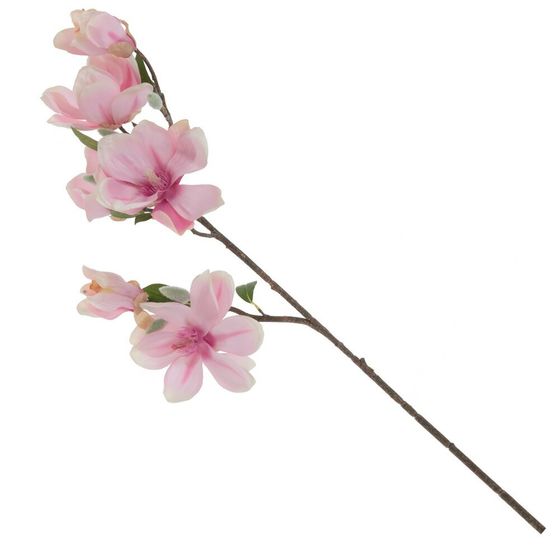 Цветок искусственный &quot;Магнолия&quot;, L28 W17 H82 см