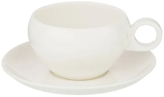 !09 ЧАЙНАЯ ПАРА &quot;FUSION&quot; 290МЛ, ЦВЕТ БЕЛЫЙ