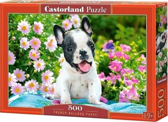 Castorland Puzzle 500 French Bulldog Puppy CASTOR