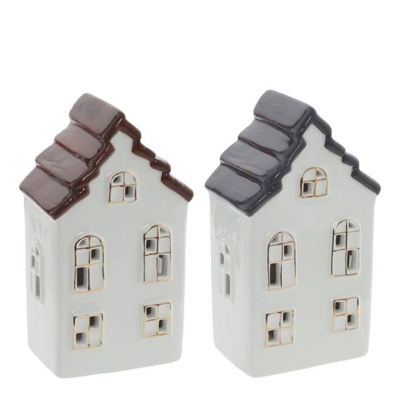 Изделие декоративное &quot;Домик&quot; с подсветкой (LR44x2), L, L7,5 W5,5 H14 см, 2в.