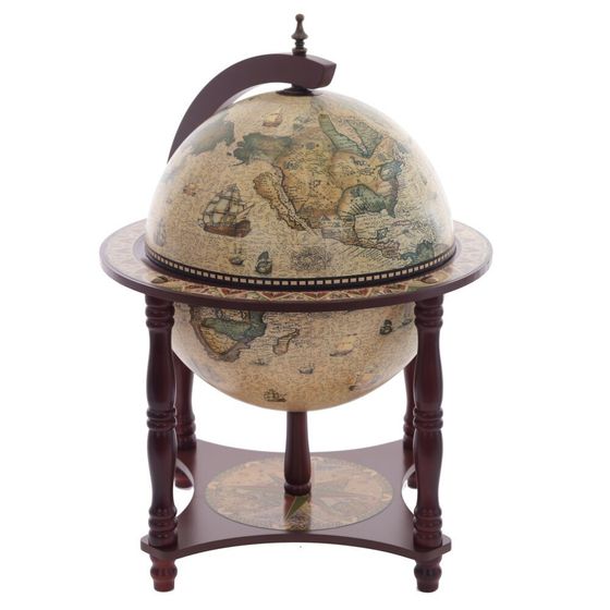Глобус-бар, Д41,5 Ш41,5 В56 см