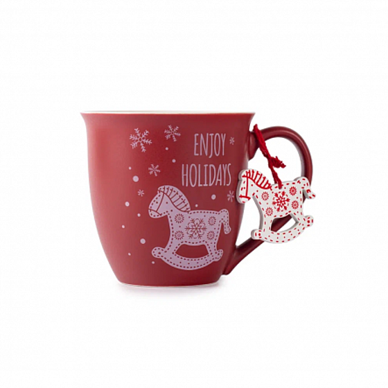 Кружка WINTER MUG 600мл с подвеской