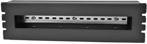 ЦМО 19&quot; панель с DIN-рейкой PS-3U, цвет черный (КП-АВ-9005)