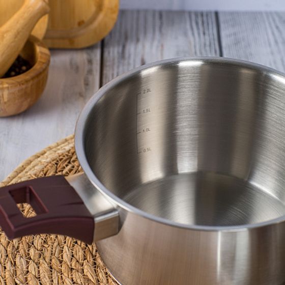 Кастрюля с крышкой AUGUSTA SPECIALE 18х10.5см 2.4л