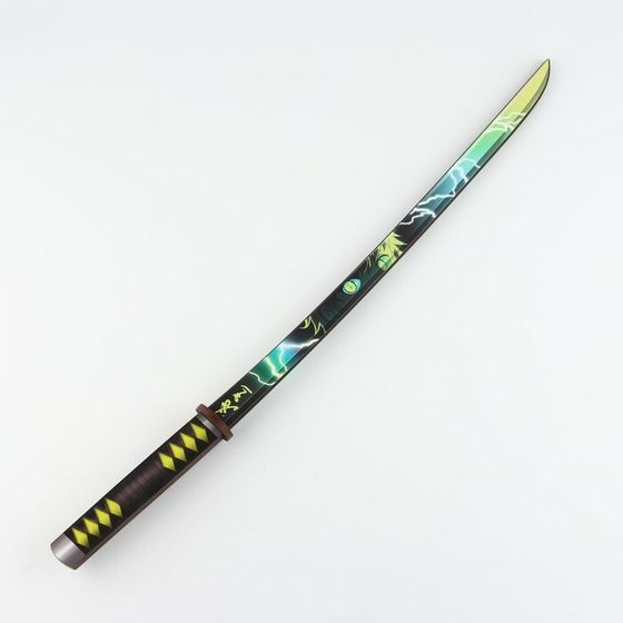 Сувенирное деревянное оружие «Молнии аниме», 65см