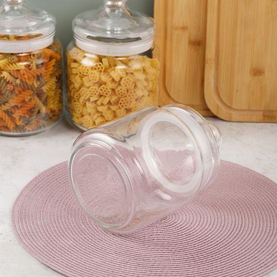 Банка для продуктов БИГ КЛАБ с крышкой 1.5л